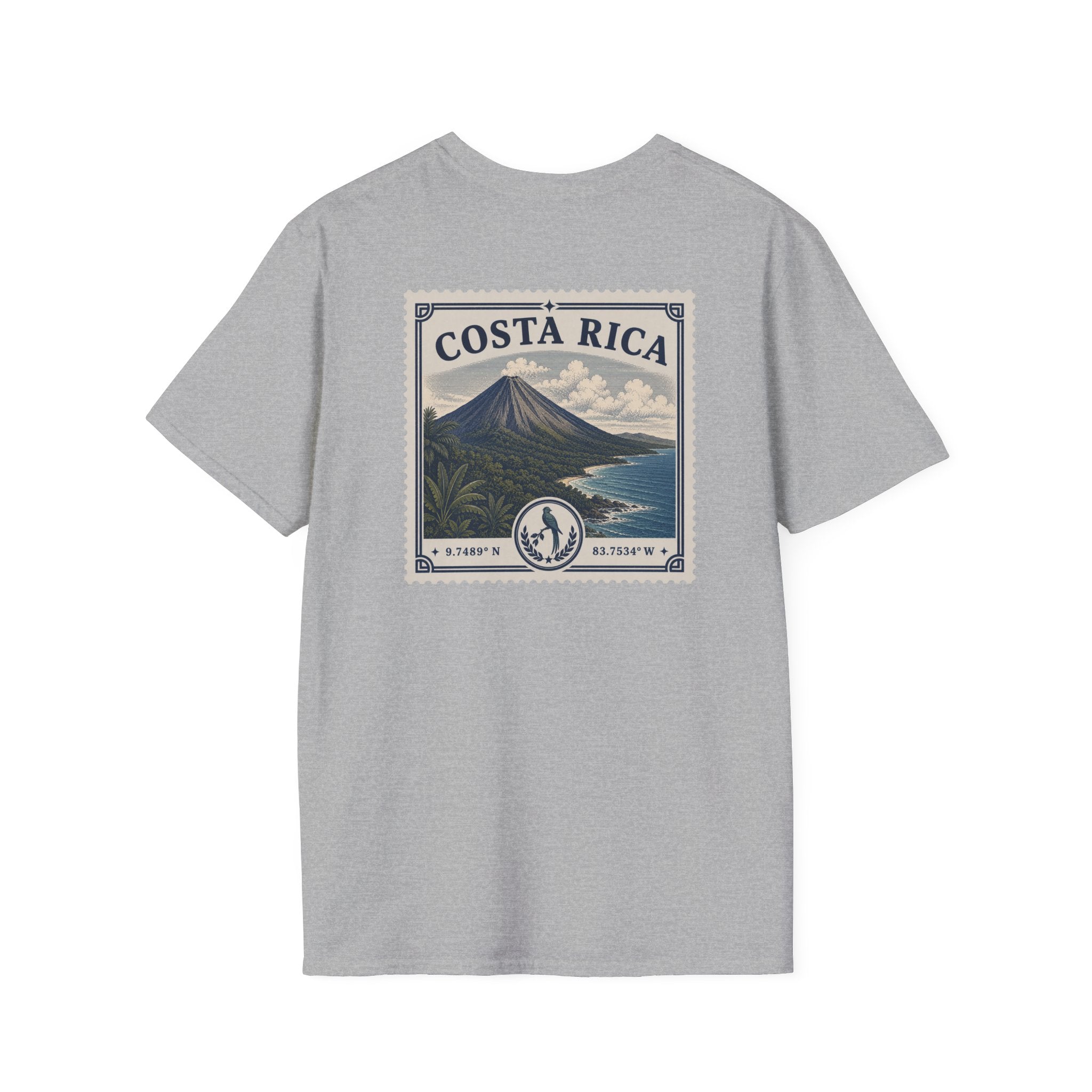 COSTA RICA HERITAGE STAMP T-SHIRT