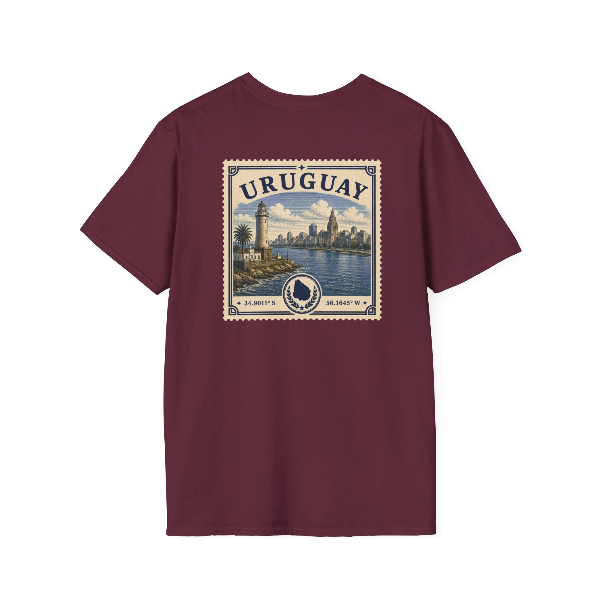 URUGUAY HERITAGE STAMP T-SHIRT