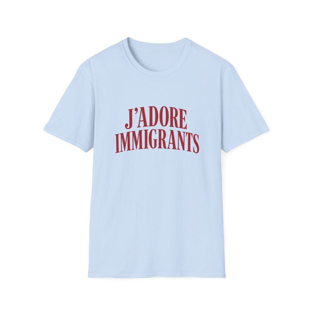 J'ADORE IMMIGRANTS T-SHIRT