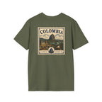 COLOMBIA HERITAGE STAMP T-SHIRT