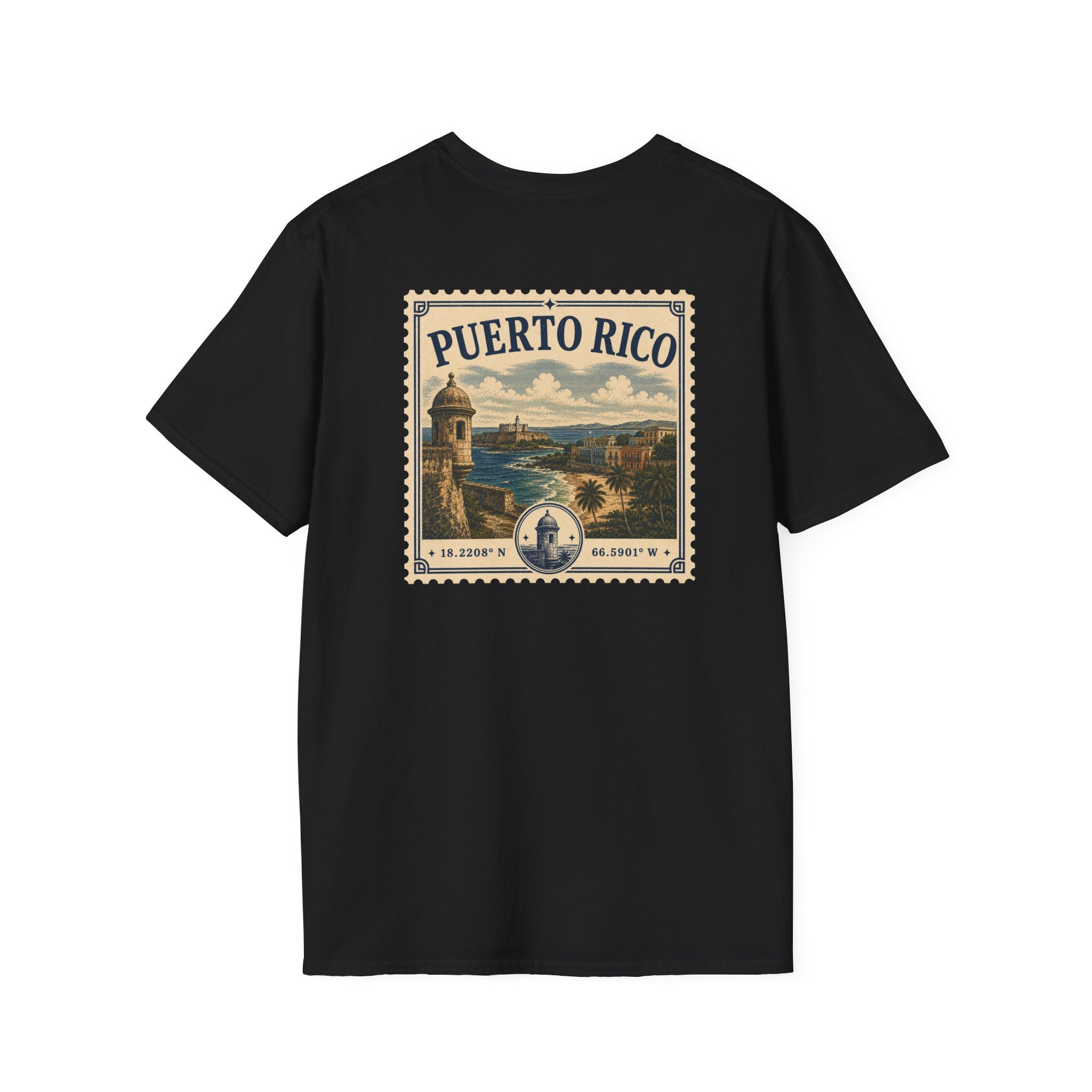 PUERTO RICO HERITAGE STAMP T-SHIRT