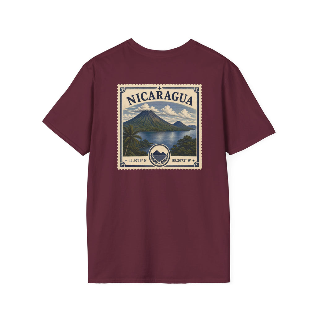 NICARAGUA HERITAGE STAMP T-SHIRT