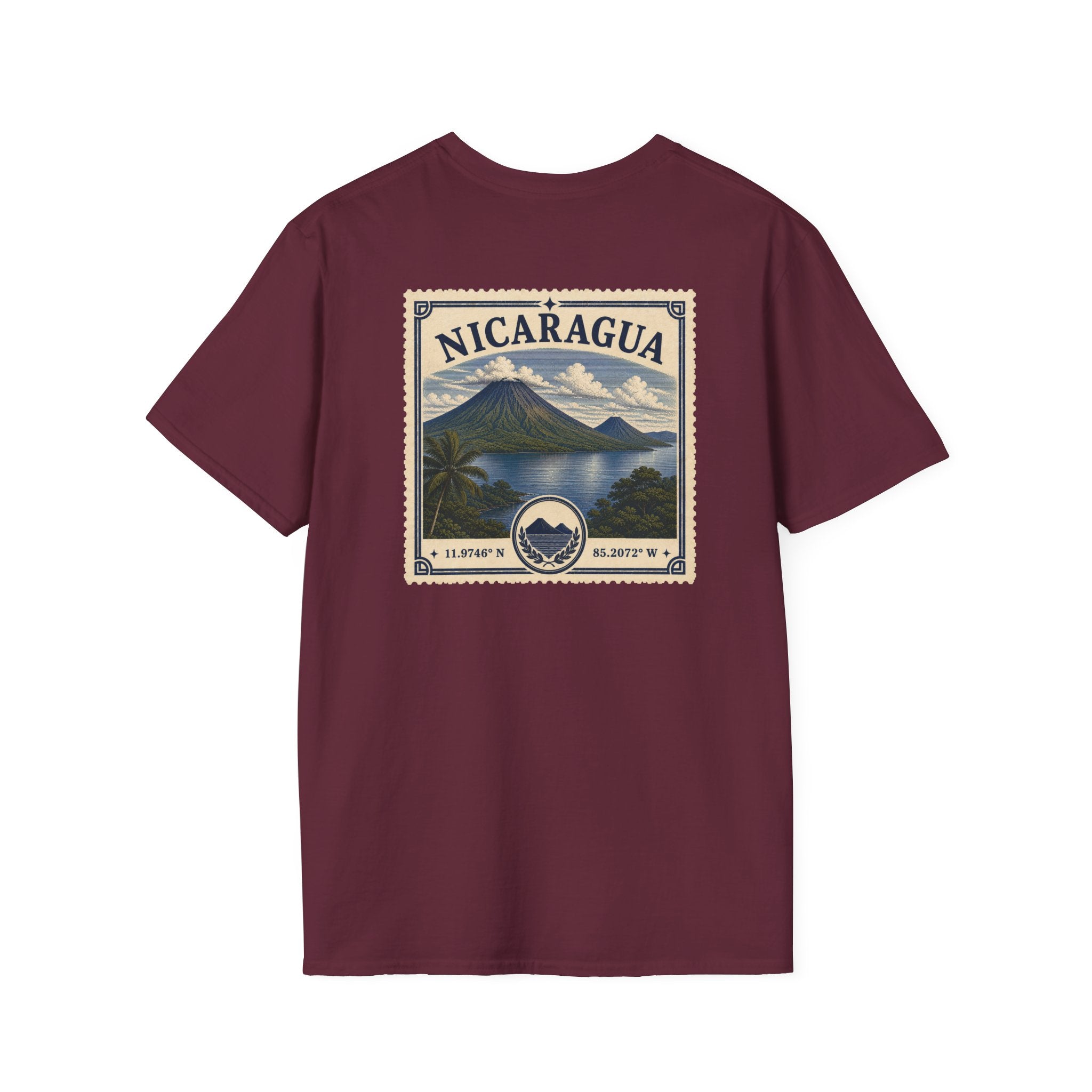 NICARAGUA HERITAGE STAMP T-SHIRT