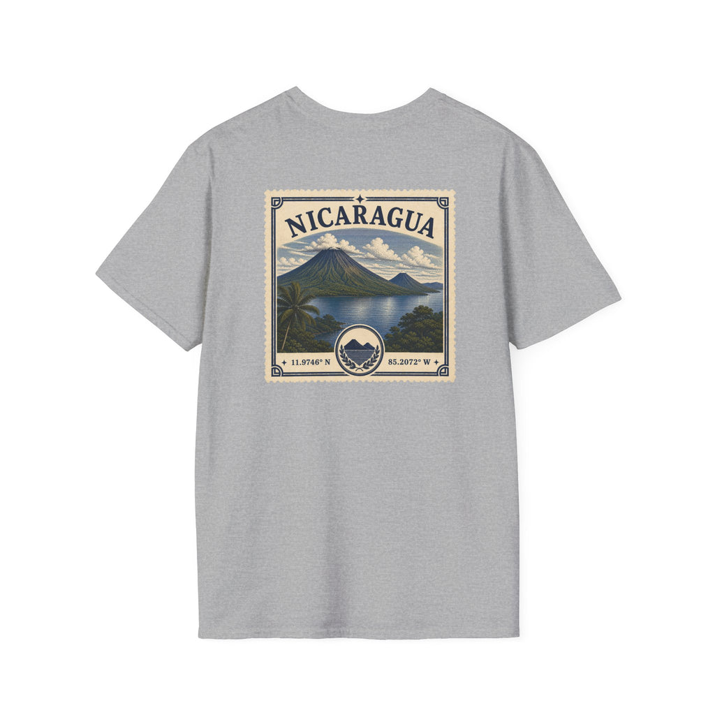 NICARAGUA HERITAGE STAMP T-SHIRT