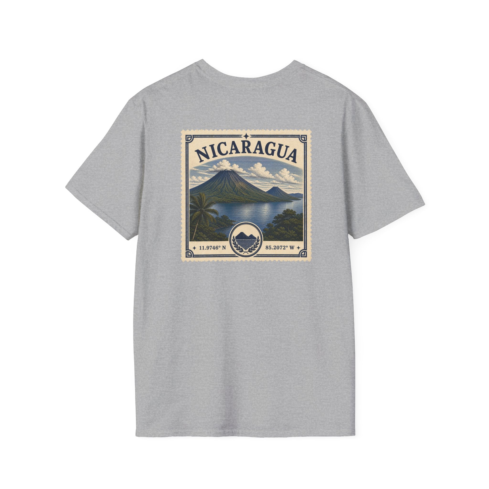NICARAGUA HERITAGE STAMP T-SHIRT