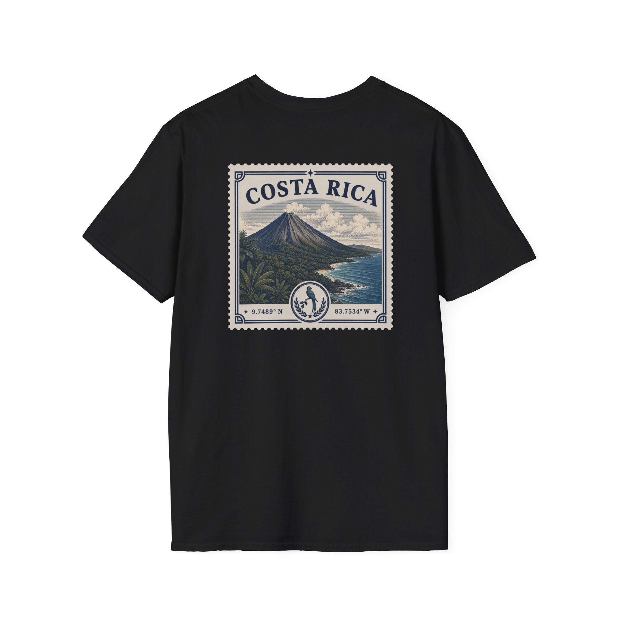COSTA RICA HERITAGE STAMP T-SHIRT