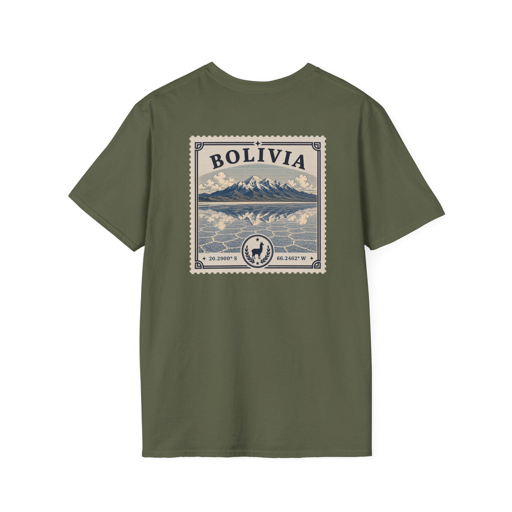 BOLIVIA HERITAGE STAMP T-SHIRT