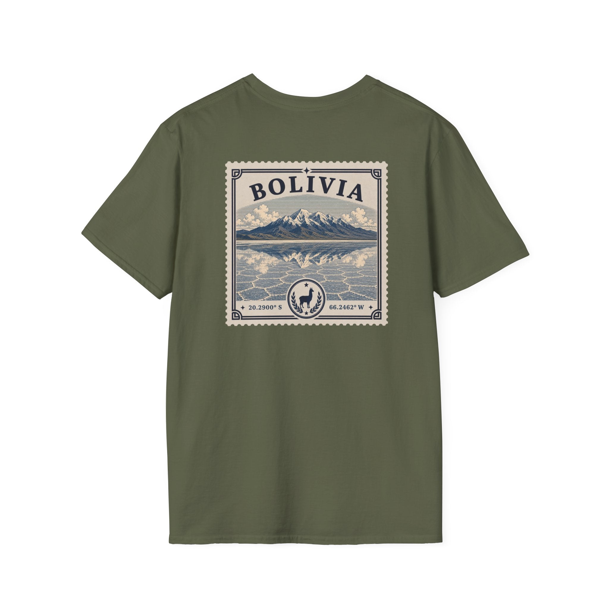 BOLIVIA HERITAGE STAMP T-SHIRT