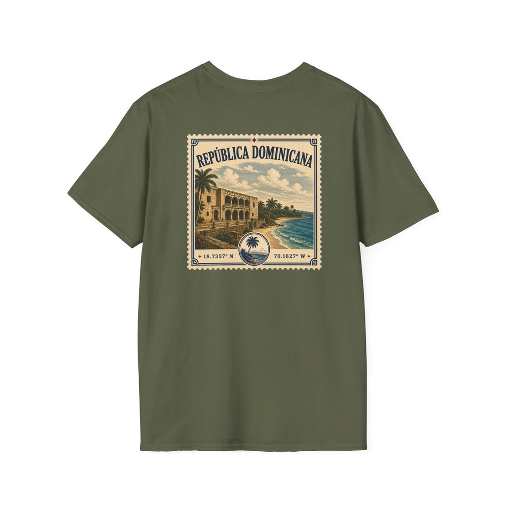 REPÚBLICA DOMINICANA HERITAGE STAMP T-SHIRT