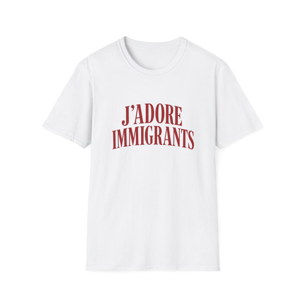 J'ADORE IMMIGRANTS T-SHIRT
