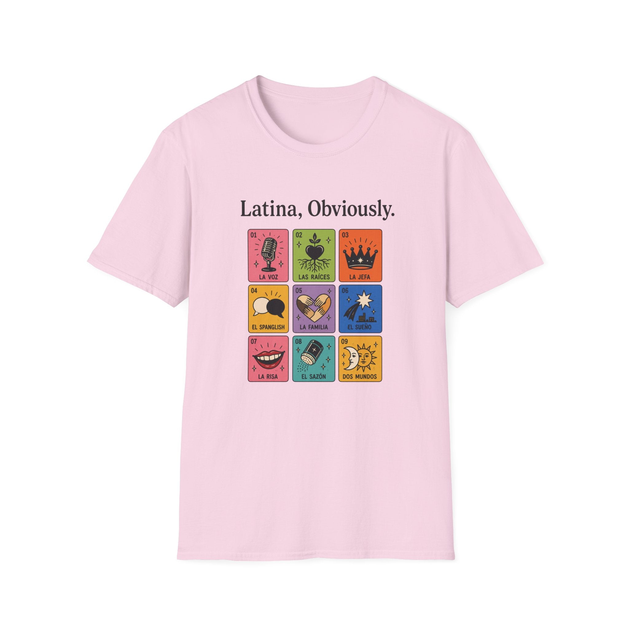 LATINA, OBVIOUSLY. T-SHIRT