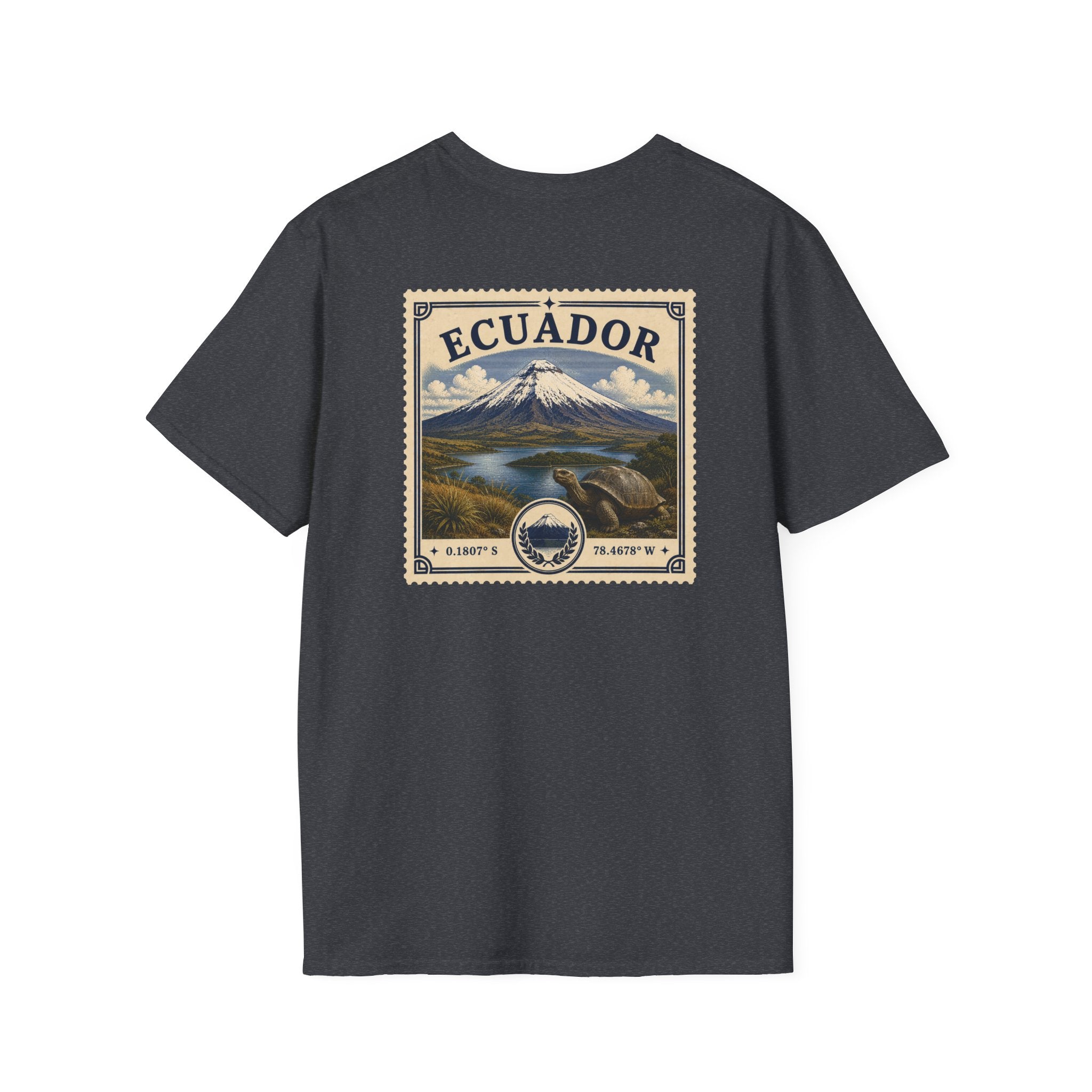 ECUADOR HERITAGE STAMP T-SHIRT