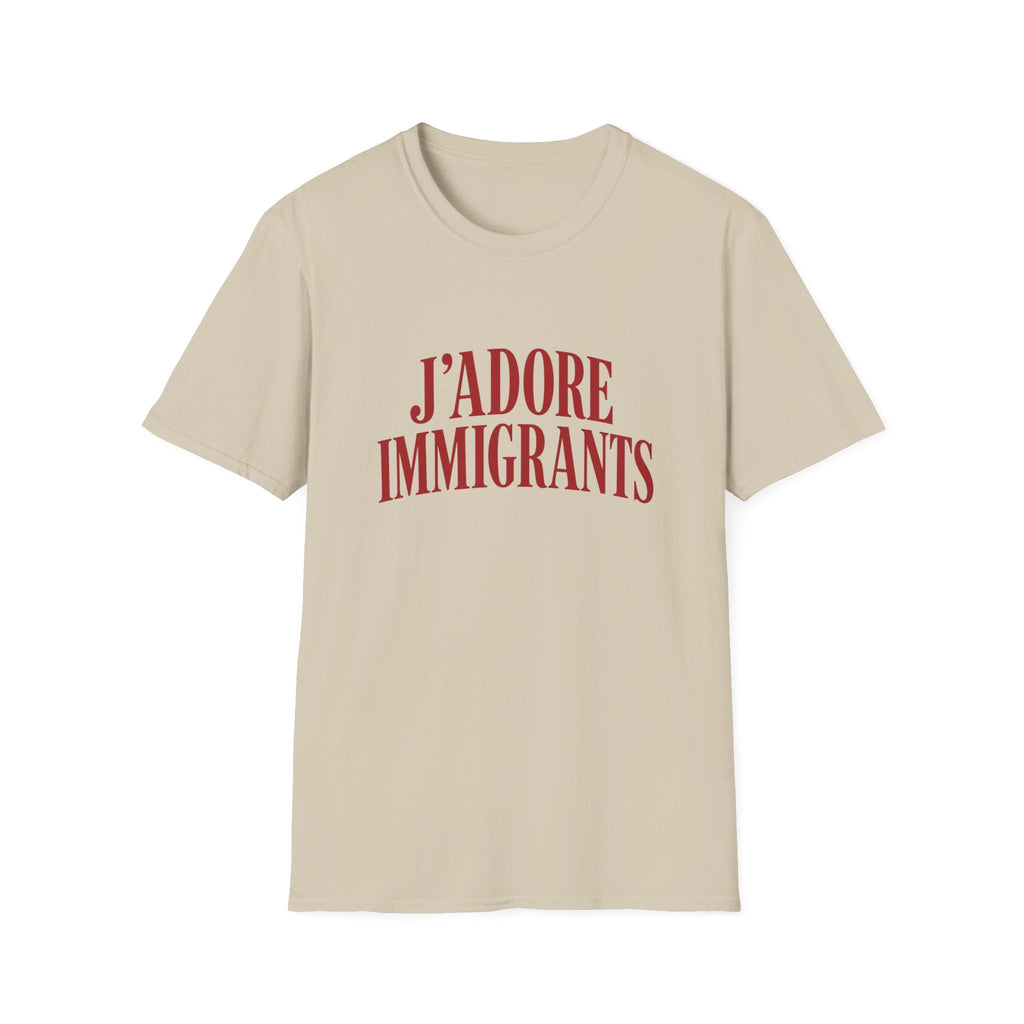 J'ADORE IMMIGRANTS T-SHIRT
