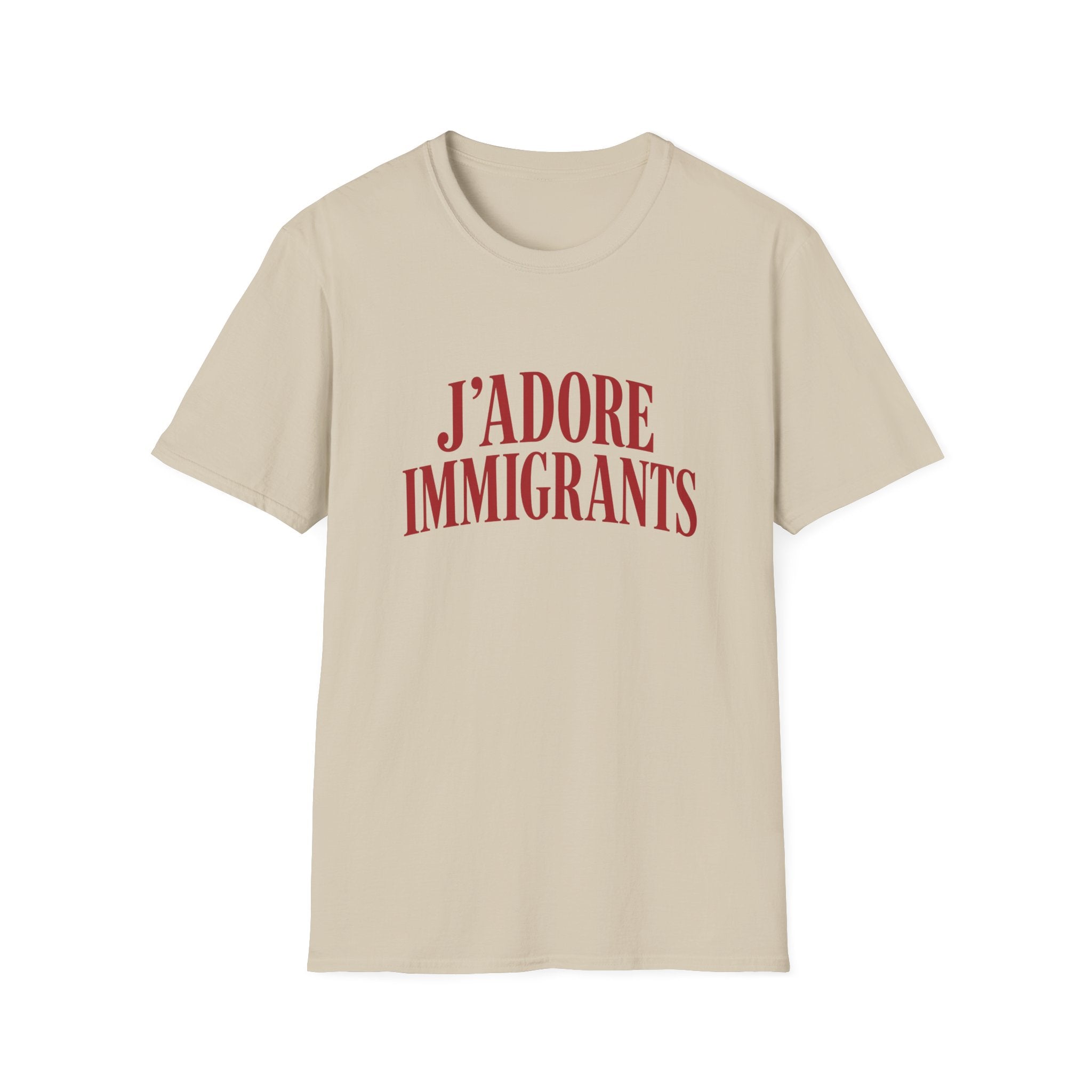 J'ADORE IMMIGRANTS T-SHIRT