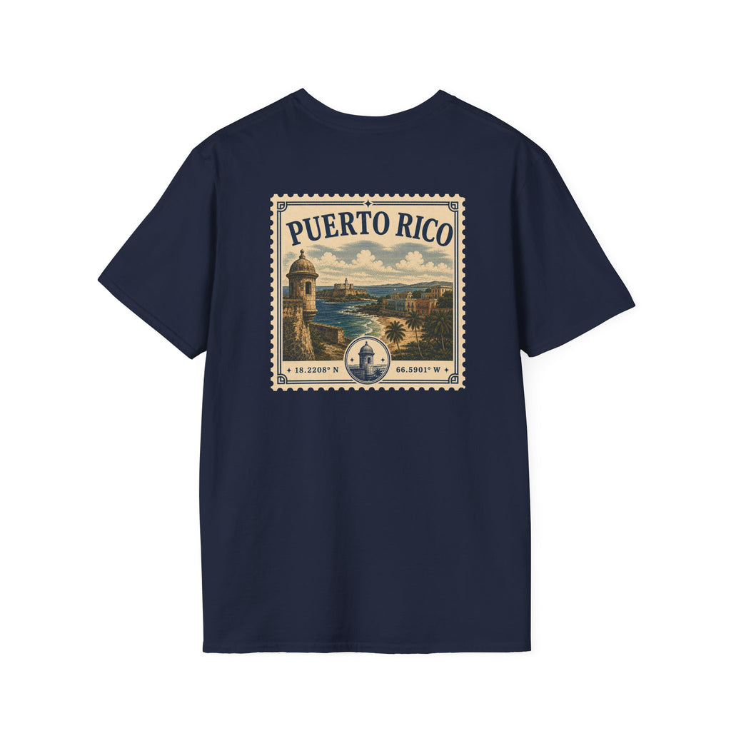 PUERTO RICO HERITAGE STAMP T-SHIRT