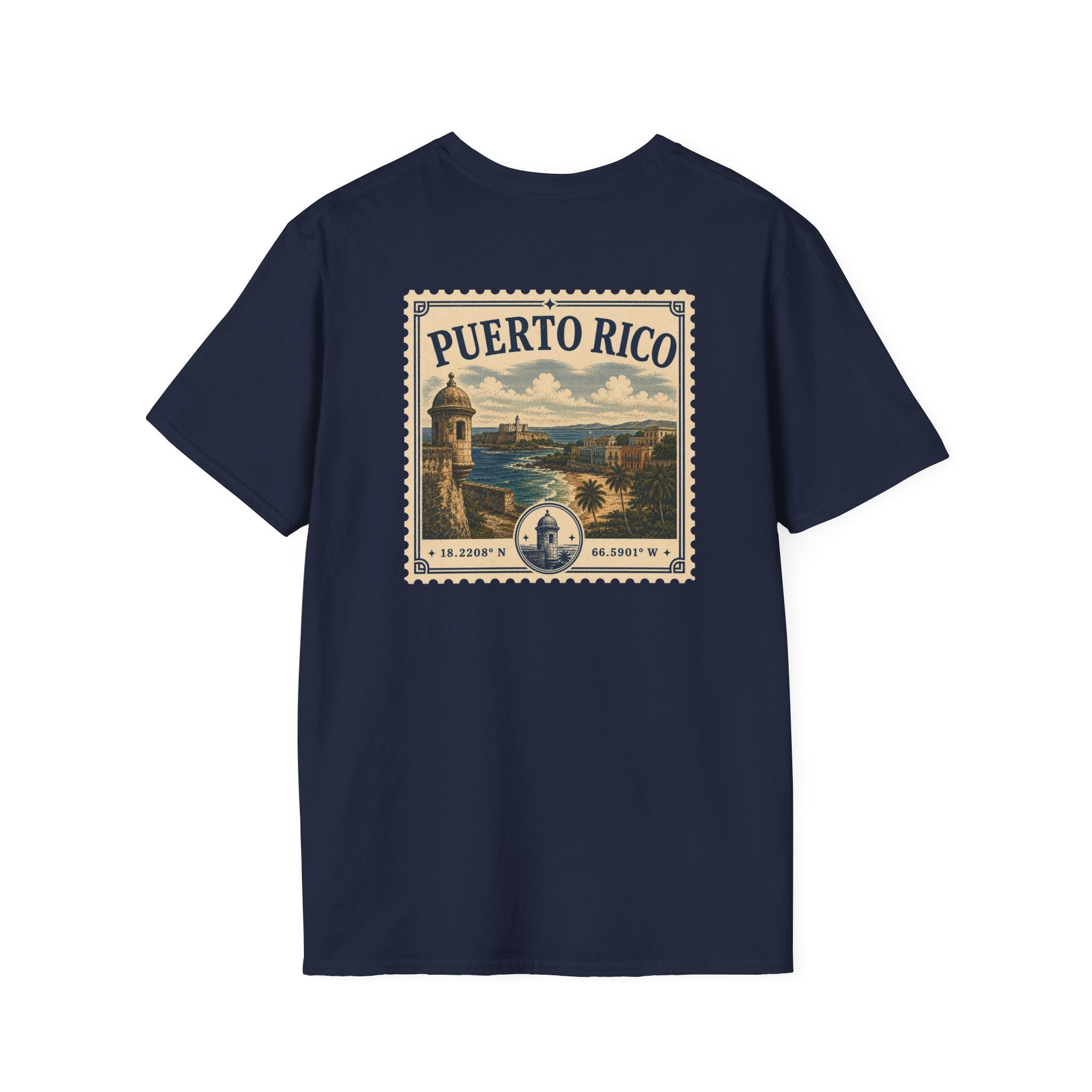 PUERTO RICO HERITAGE STAMP T-SHIRT