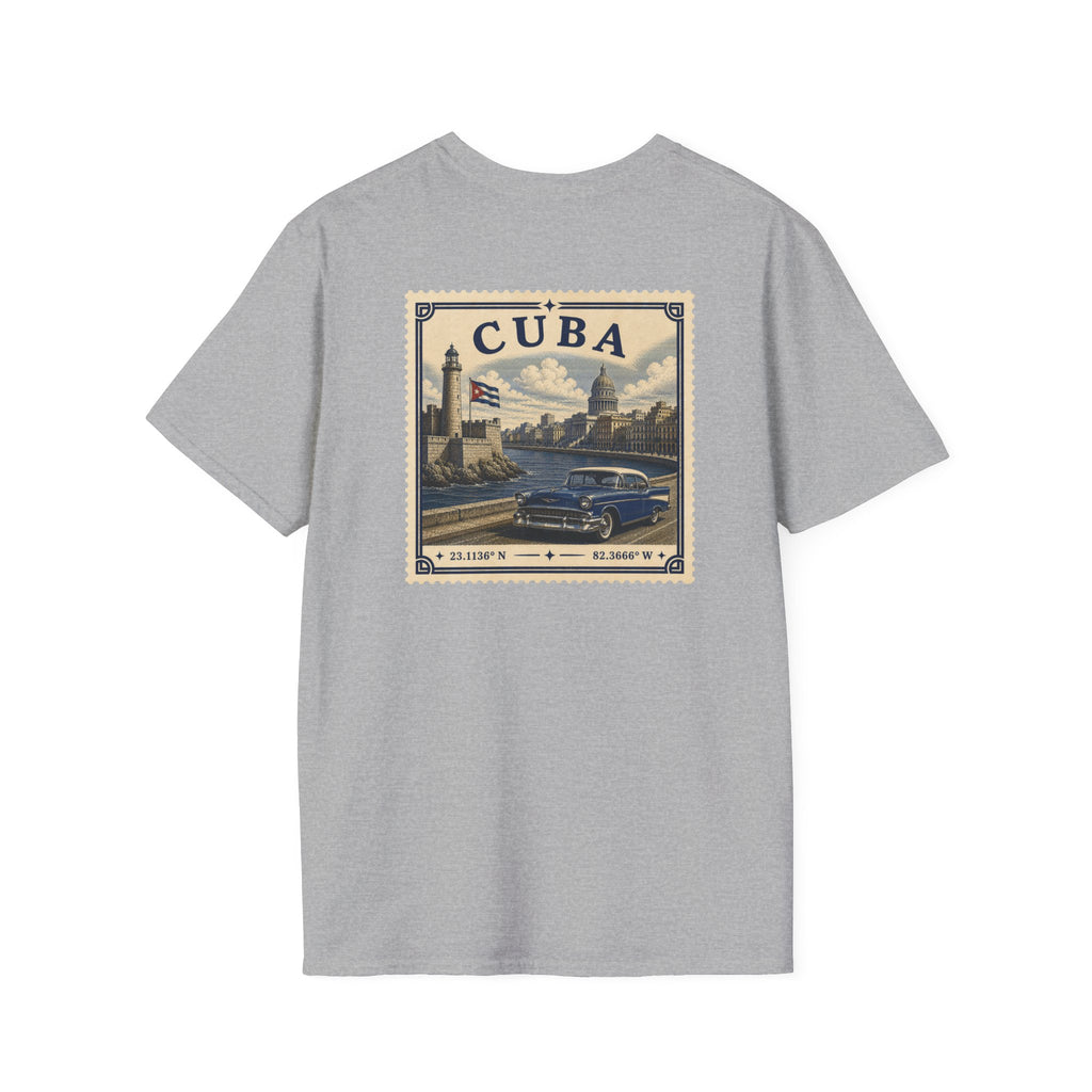 CUBA HERITAGE STAMP T-SHIRT