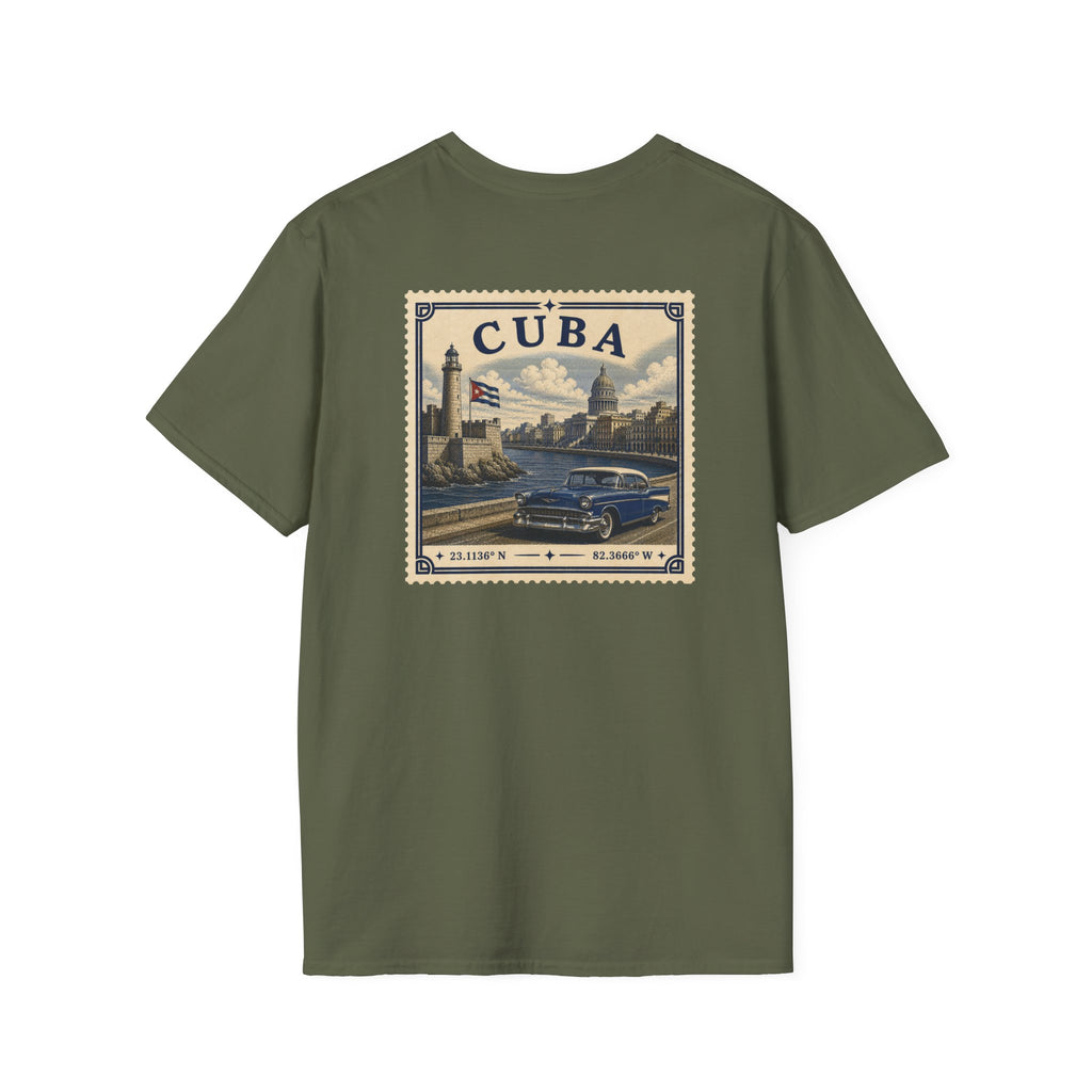 CUBA HERITAGE STAMP T-SHIRT