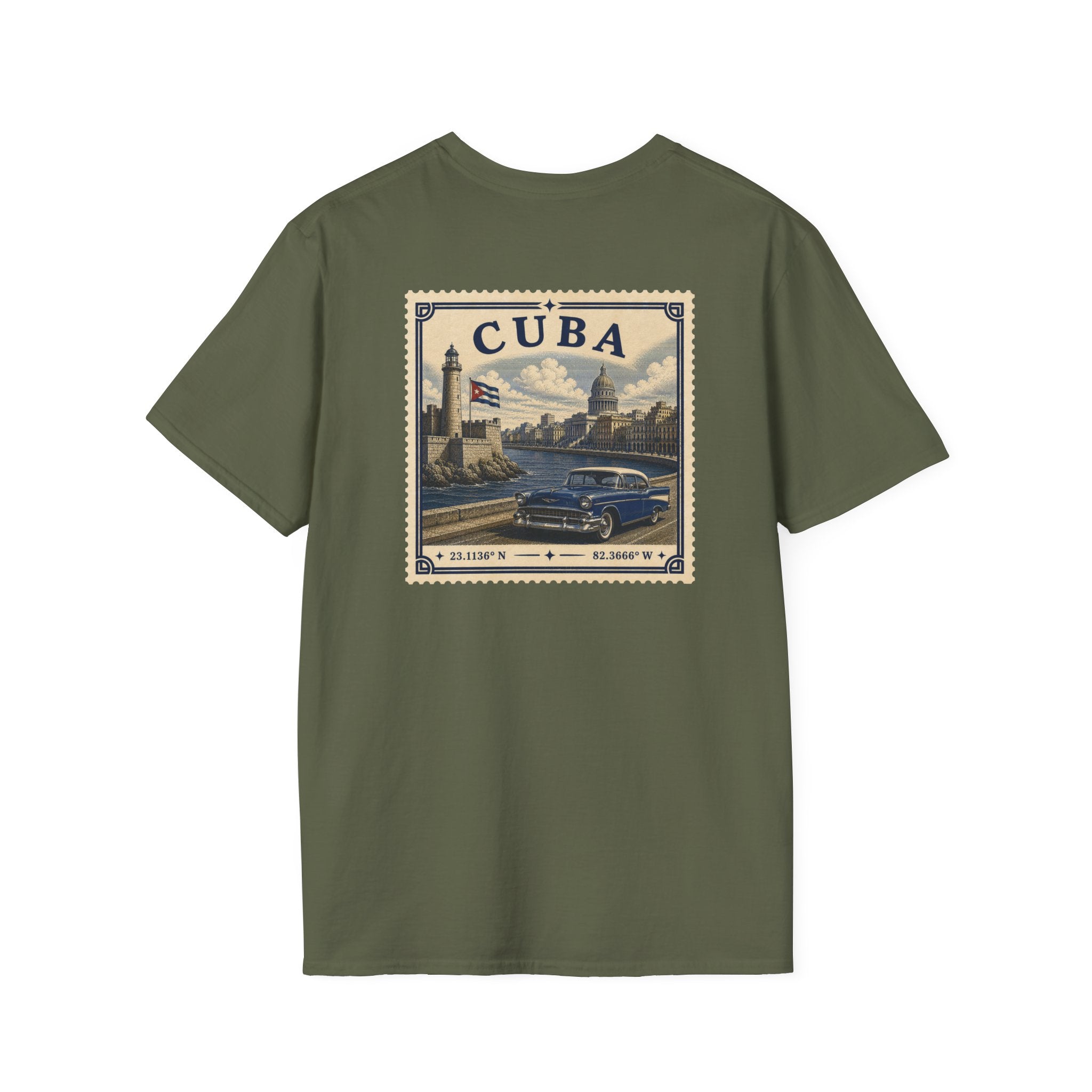 CUBA HERITAGE STAMP T-SHIRT