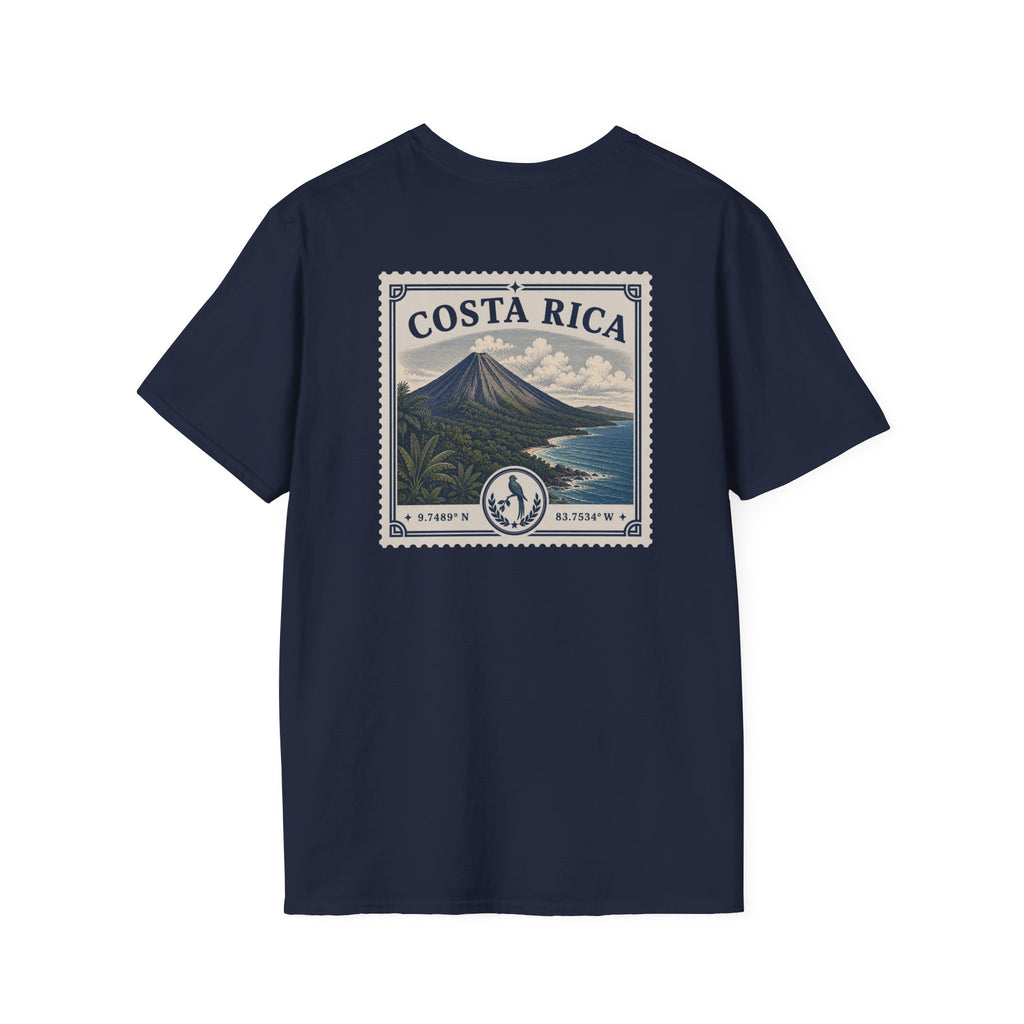 COSTA RICA HERITAGE STAMP T-SHIRT