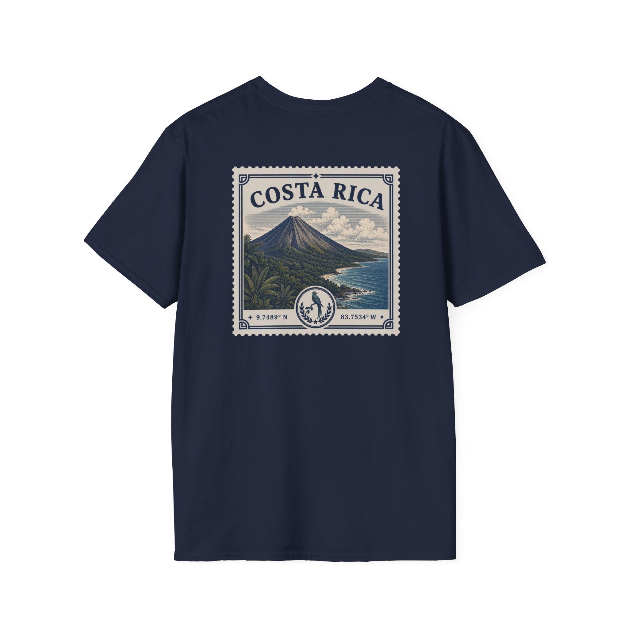 COSTA RICA HERITAGE STAMP T-SHIRT