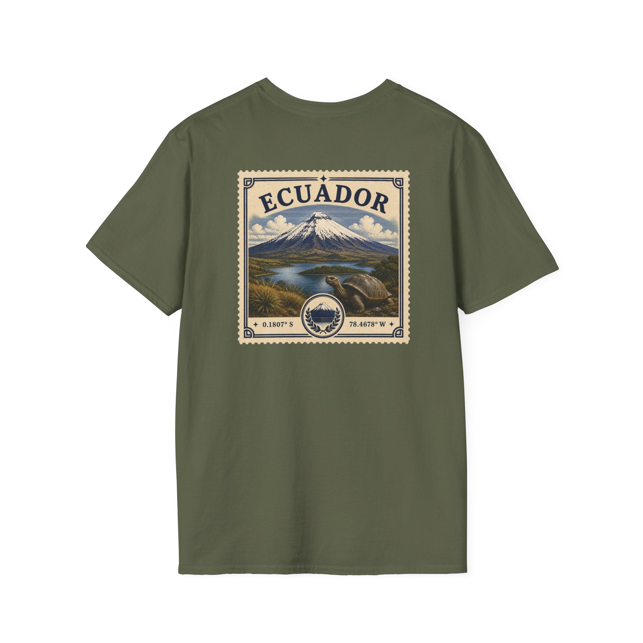 ECUADOR HERITAGE STAMP T-SHIRT