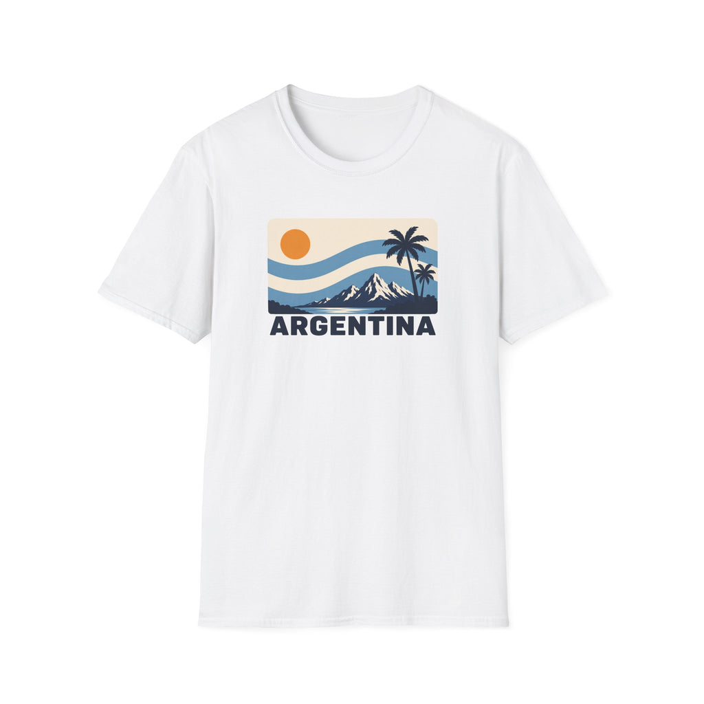 SUNSET ARGENTO T-SHIRT