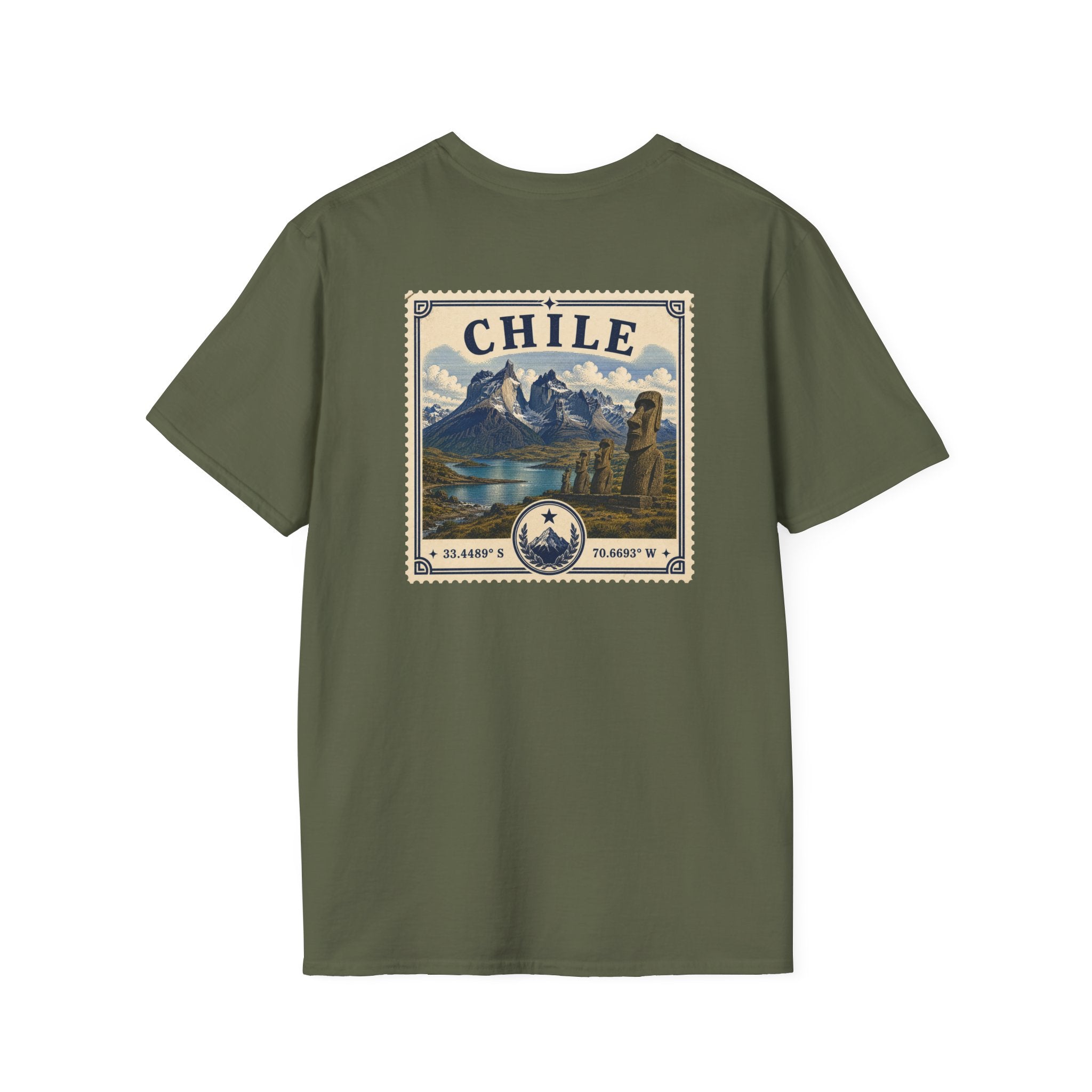 CHILE HERITAGE STAMP T-SHIRT