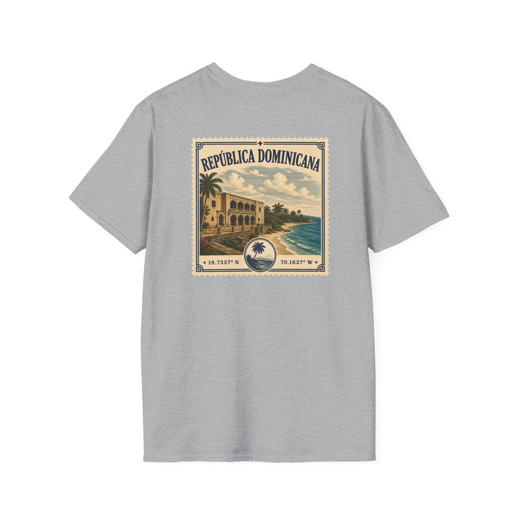 REPÚBLICA DOMINICANA HERITAGE STAMP T-SHIRT