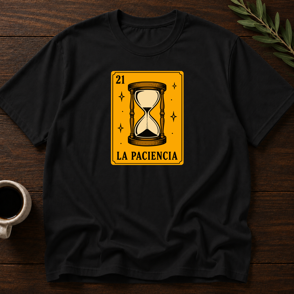 La Paciencia T-Shirt – Black – Wear Your Heart