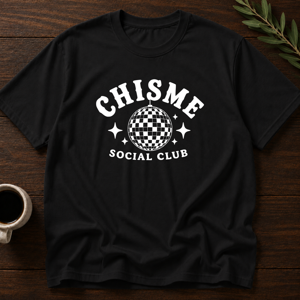 Chisme Social Club. T-Shirt – Black – Wear Your Heart