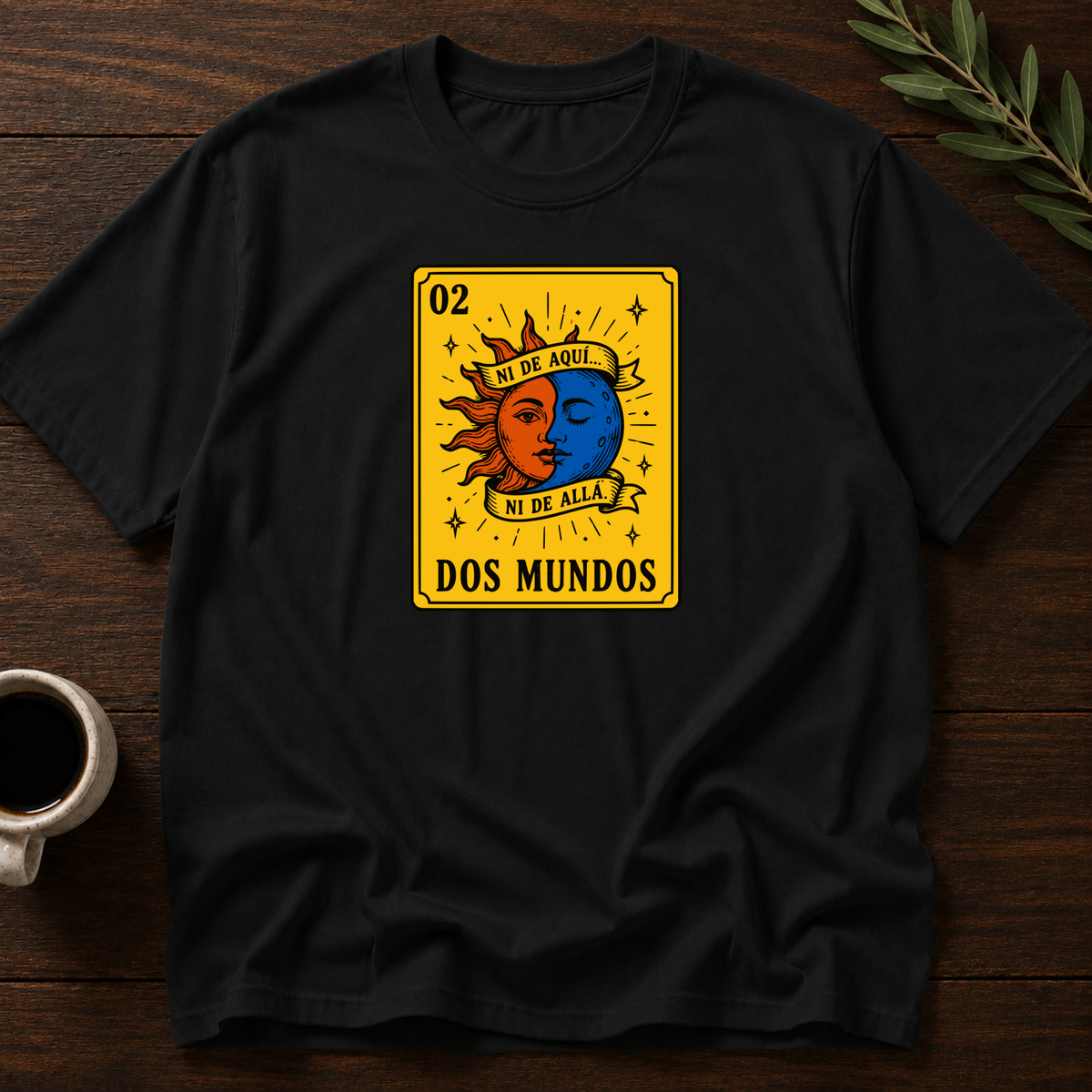 Dos Mundos T-Shirt – Black – Wear Your Heart