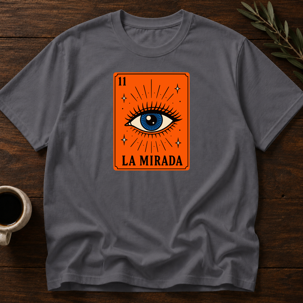 La Mirada T-Shirt – Dark Heather Gray – Wear Your Heart