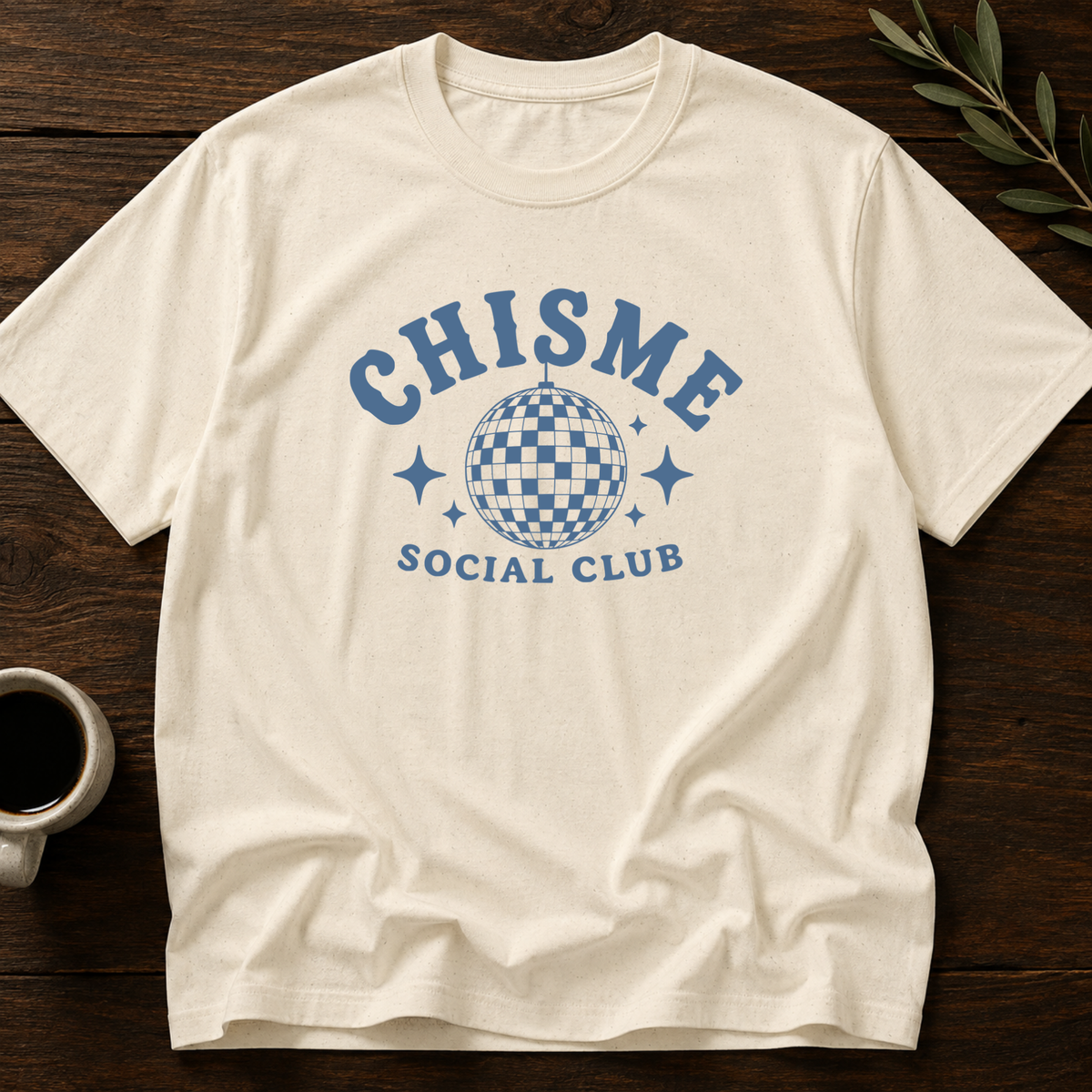 Chisme Social Club. T-Shirt – Natural – Wear Your Heart