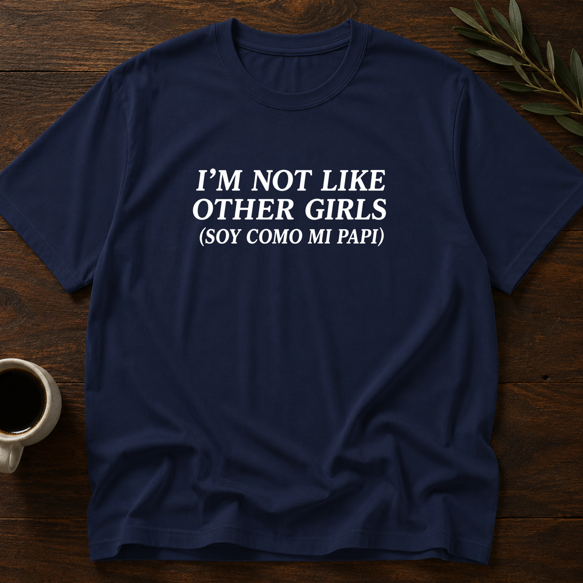 I'm Not Like Other Girls T-Shirt – Navy – Wear Your Heart