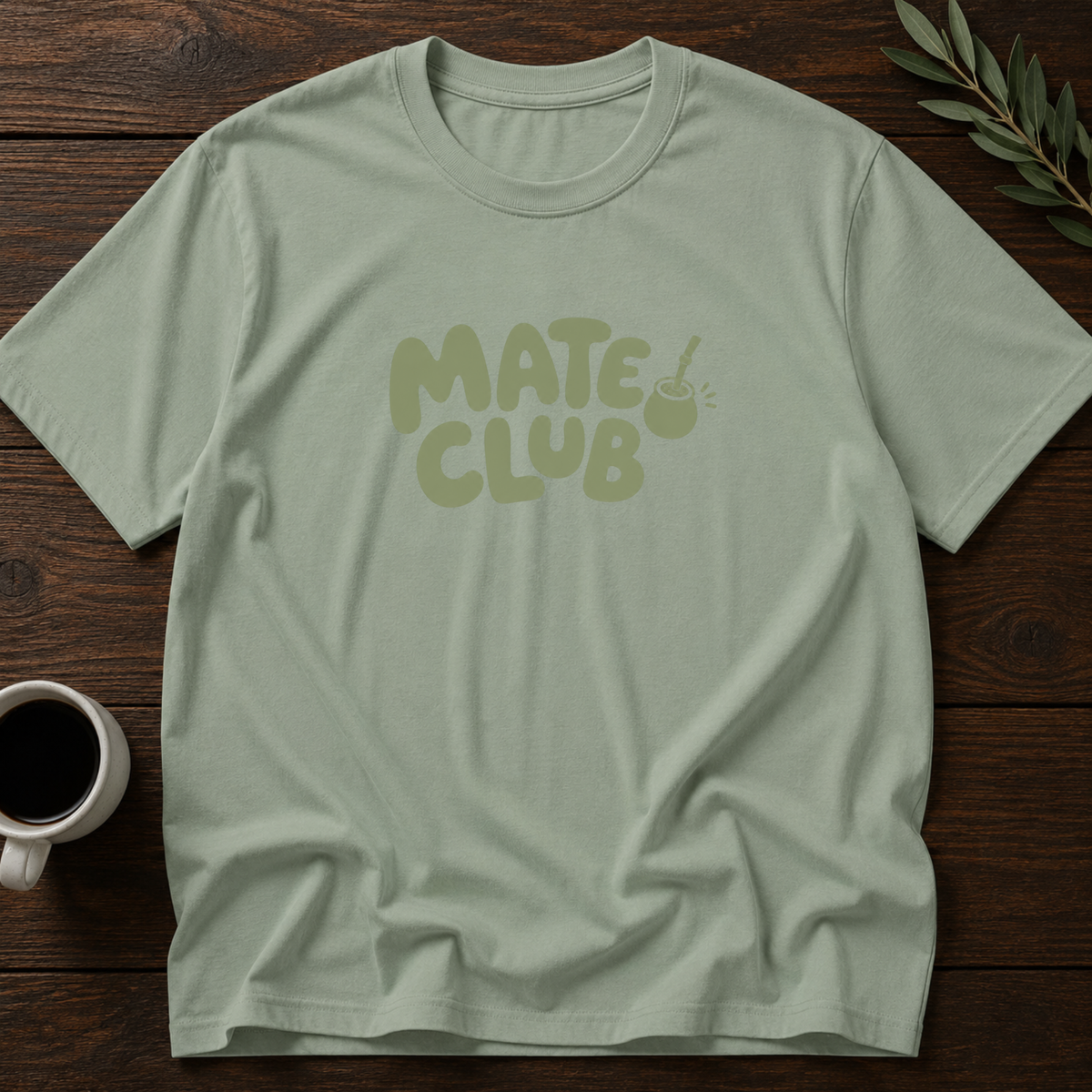 Mate Club T-Shirt – Sage – Wear Your Heart