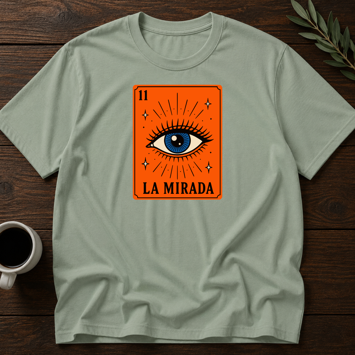 La Mirada T-Shirt – Sage – Wear Your Heart