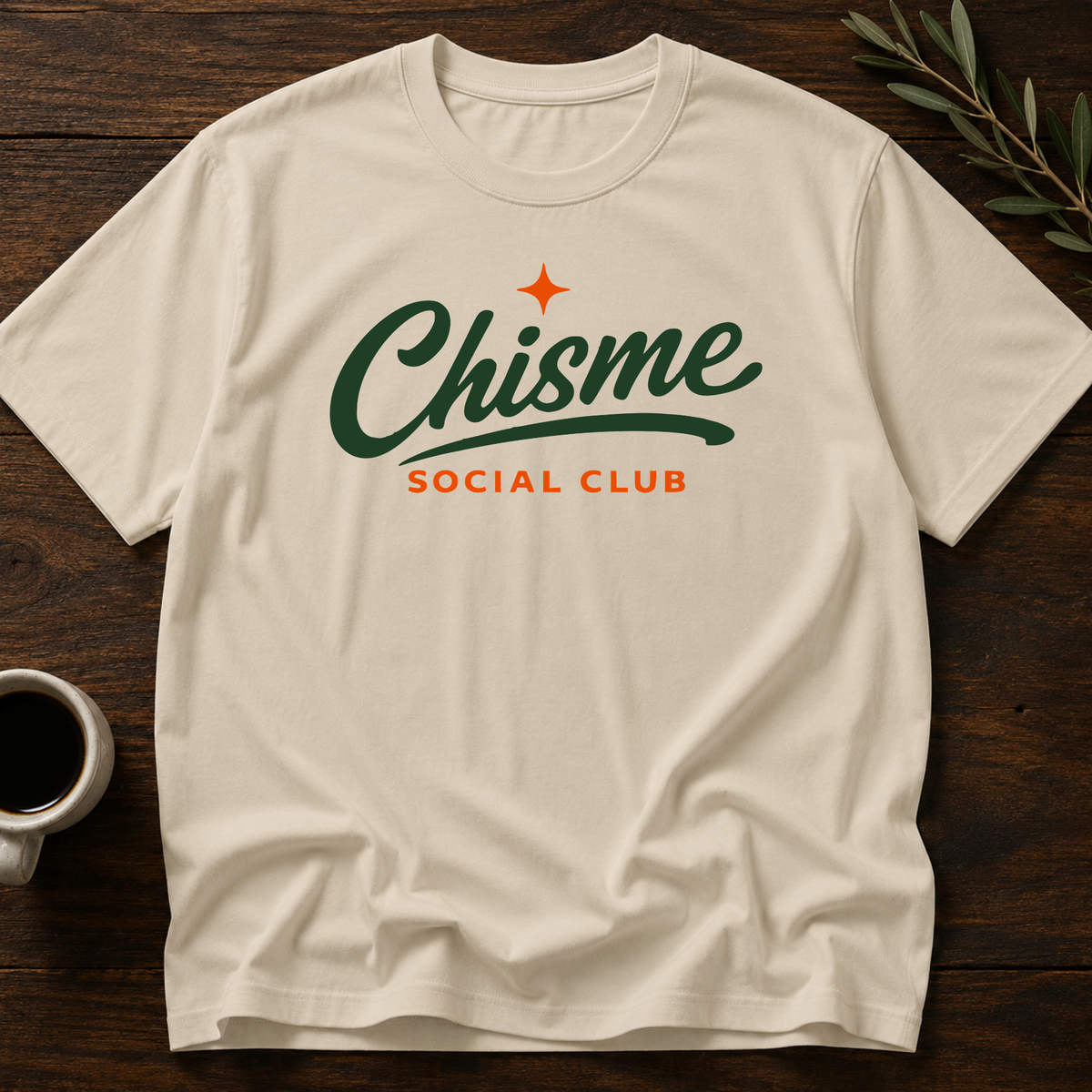 Chisme Social Club  T-Shirt – Sand – Wear Your Heart