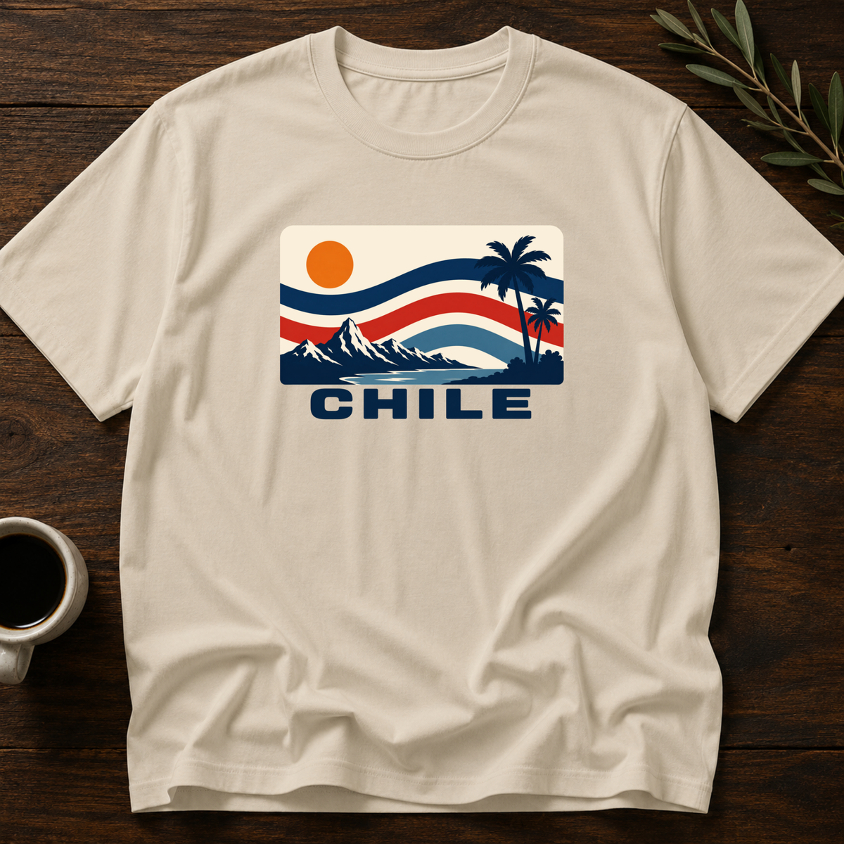 Sunset Chileno T-Shirt – Sand – Wear Your Heart