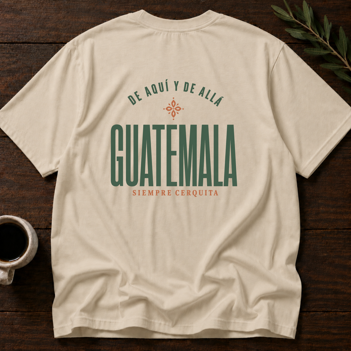 Guatemala - Siempre Cerquita T-Shirt – Sand Back – Wear Your Heart