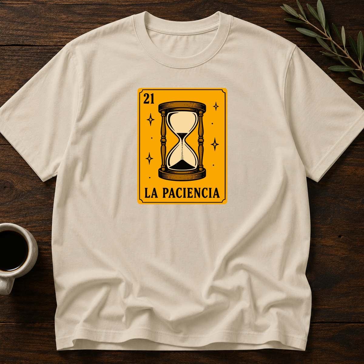 La Paciencia T-Shirt – Sand – Wear Your Heart