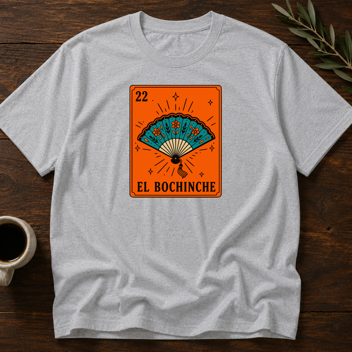 El Bochinche T-Shirt – Sport Gray – Wear Your Heart