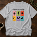 Rooted In Heritage T-Shirt – Sport Gray – Wear Your Heart