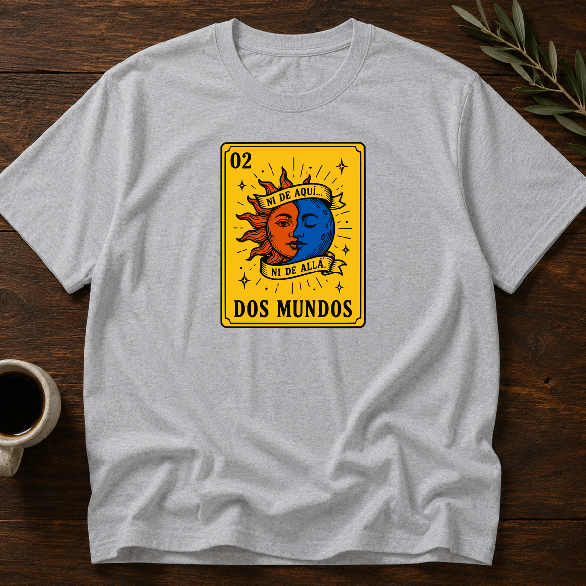 Dos Mundos T-Shirt – Sport Gray – Wear Your Heart