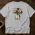 Boss Tequila Bottled Bloom T-Shirt – Sport Gray – Wear Your Heart