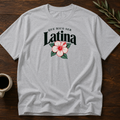 Que Rico Ser Latina T-Shirt – Sport Gray – Wear Your Heart