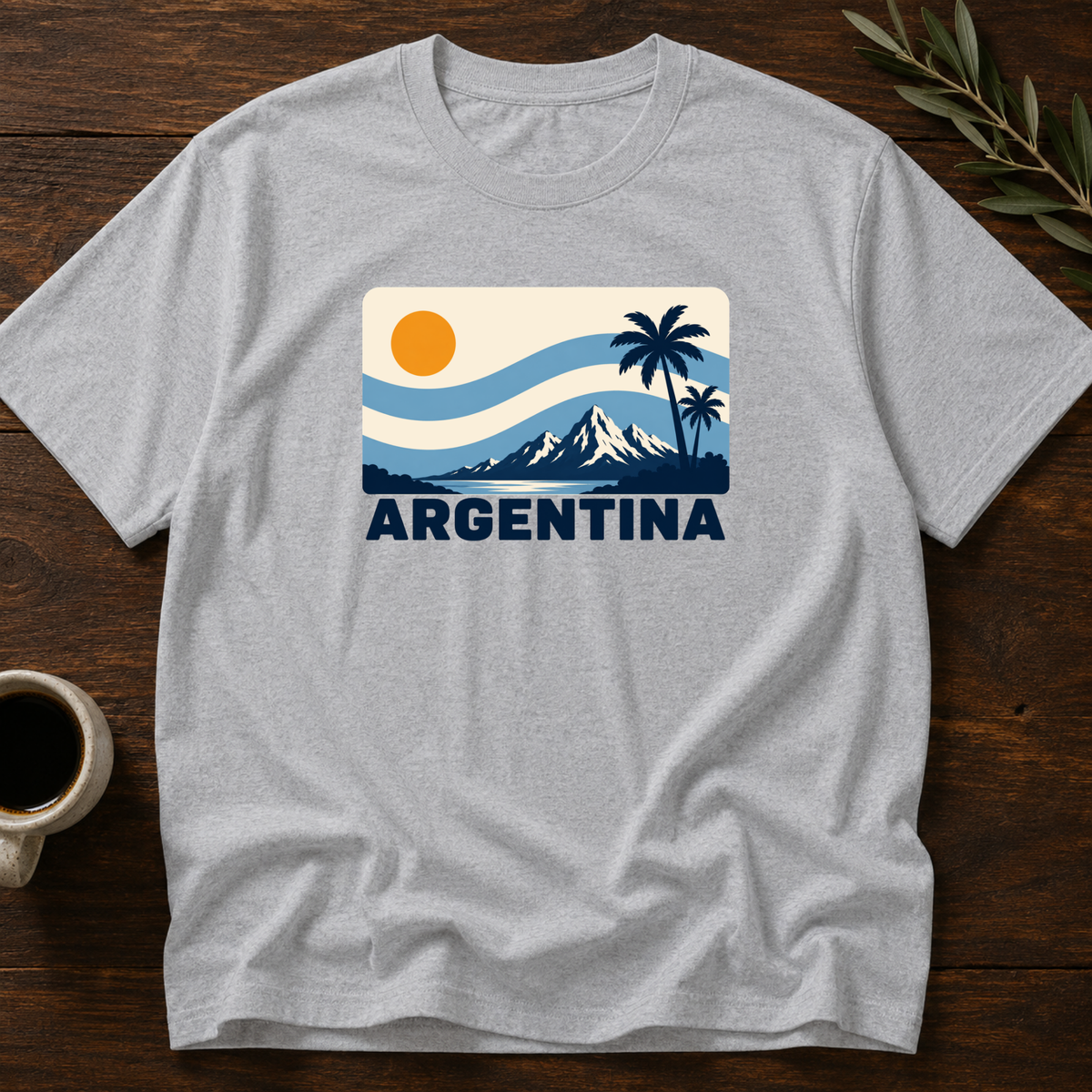 Sunset Argento T-Shirt – Sport Gray – Wear Your Heart
