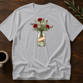 Colombian Bottled Bloom T-Shirt – Sport Gray – Wear Your Heart