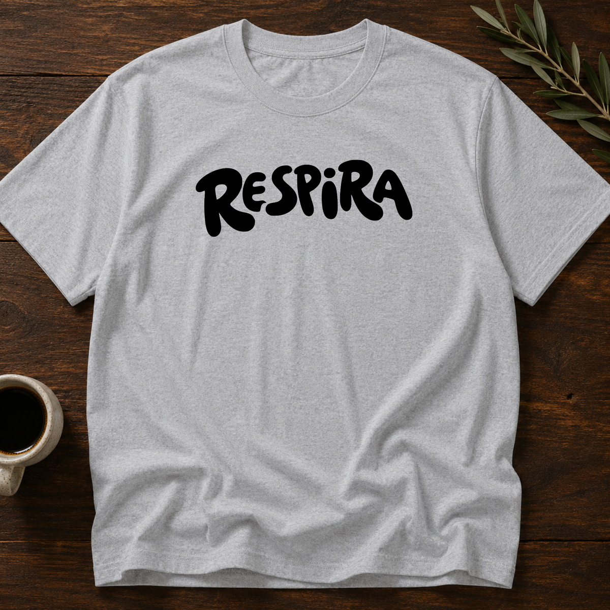 Respira T-Shirt – Sport Gray – Wear Your Heart