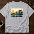 Sunset Colombiano T-Shirt – Sport Gray – Wear Your Heart